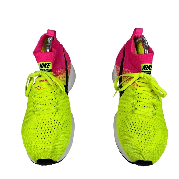 Nike Zoom Nike Pegasus All‎ Out Fly Knit  Size 7Y 8.5W - Picture 5 of 11